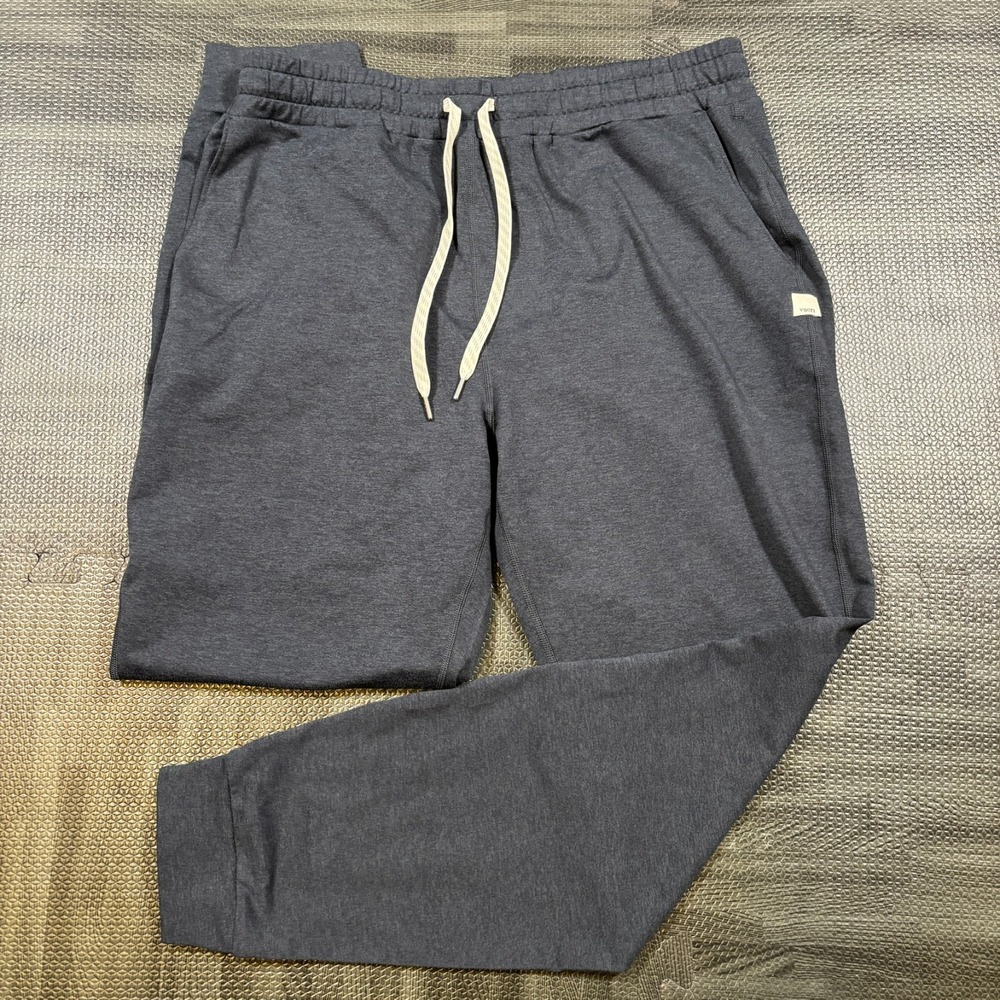 Vuori Pants Womens M Blue Performance Jogger Heather DreamKnit Lounge VW303-L